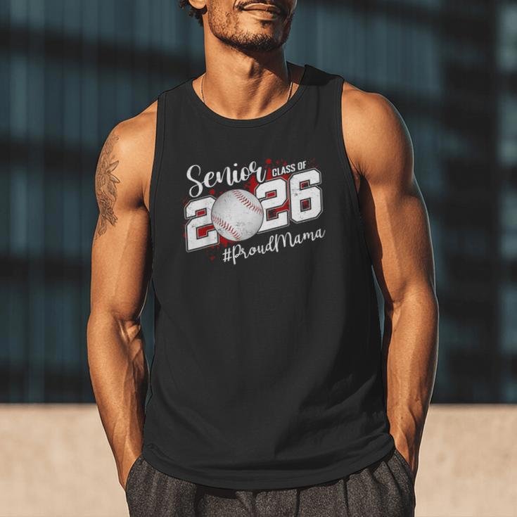 Proud Mama Of A 2026 Senior Baseball Graduation Mom Men Tank Top Proud Mama Of A 2026 Senior Baseball Graduation Mom Men Tank Top