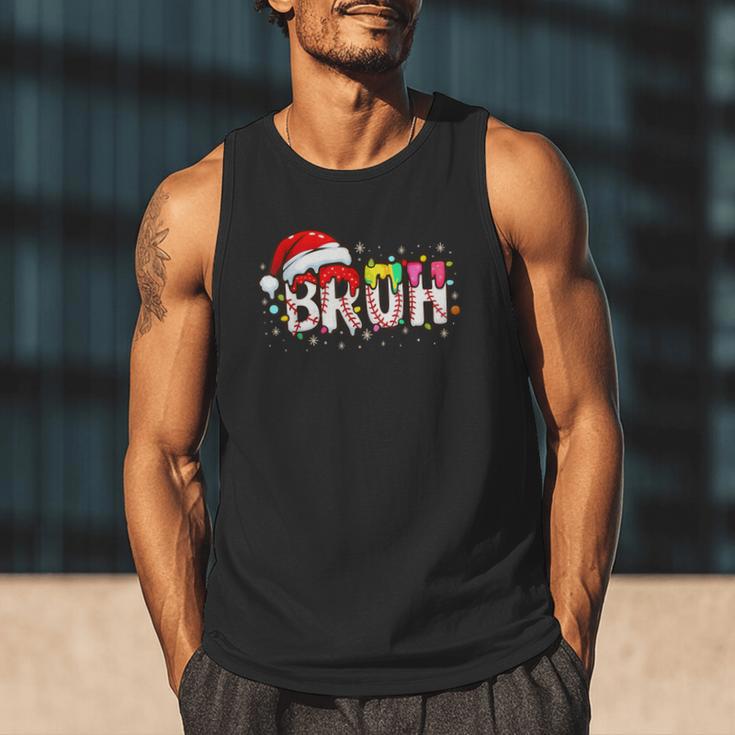 Santa Bruh Baseball Christmas Xmas Meme Pajamas Family Men Tank Top Santa Bruh Baseball Christmas Xmas Meme Pajamas Family Men Tank Top