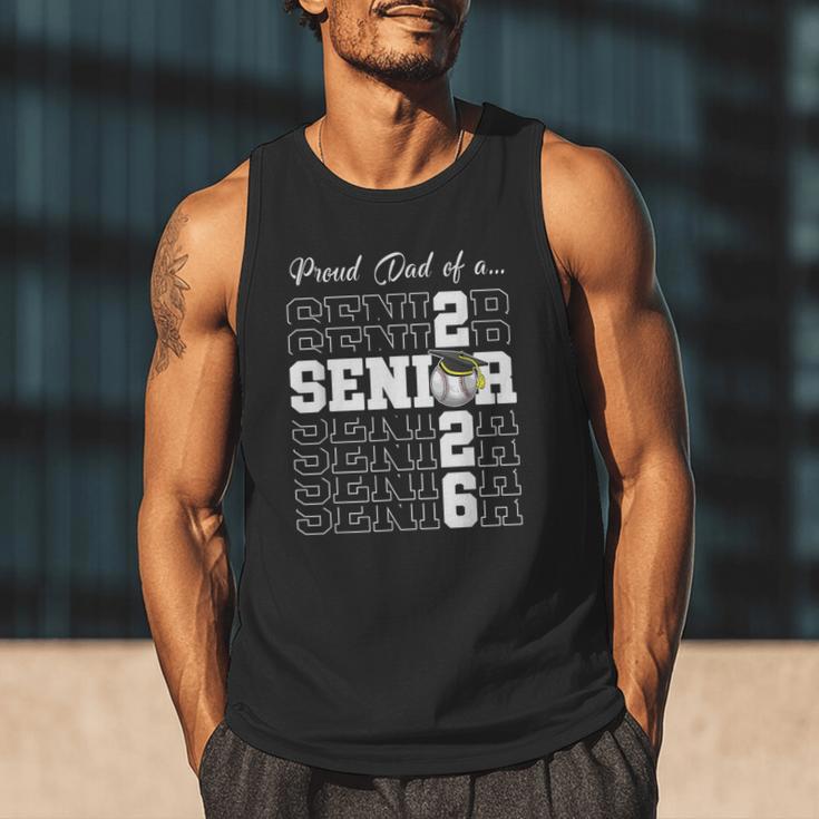 Senior 2026 Baseball Dad Class Of 2026 Proud Dad Men Tank Top Senior 2026 Baseball Dad Class Of 2026 Proud Dad Men Tank Top