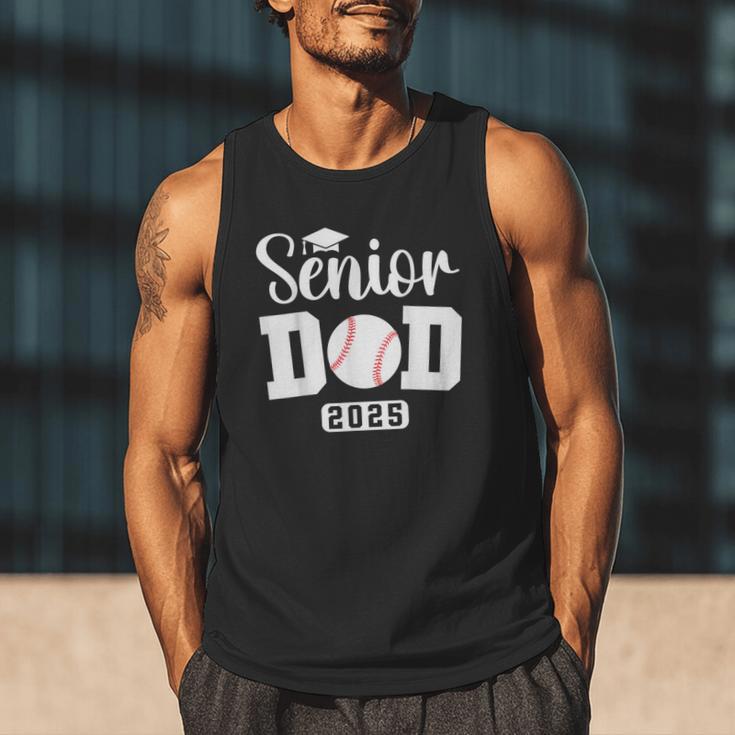 Senior Baseball Dad Class Of 2025 Senior Dad Graduation 2025 Men Tank Top