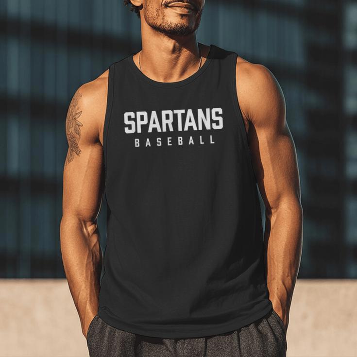 Spartans Baseball Inspired Men Tank Top Spartans Baseball Inspired Men Tank Top