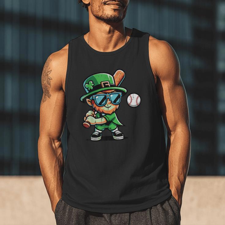 St Patricks Day Leprechaun Baseball Saint Paddys Boys Men Men Tank Top St Patricks Day Leprechaun Baseball Saint Paddys Boys Men Men Tank Top