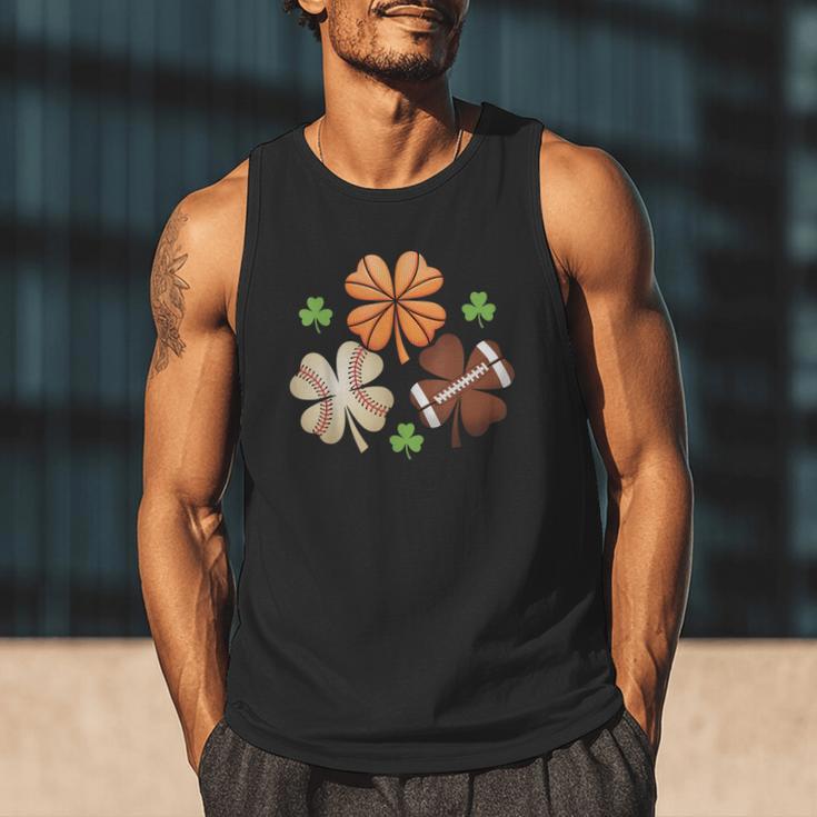 St Patricks Day Shamrock Basketball Baseball Irish Boys Men Men Tank Top St Patricks Day Shamrock Basketball Baseball Irish Boys Men Men Tank Top