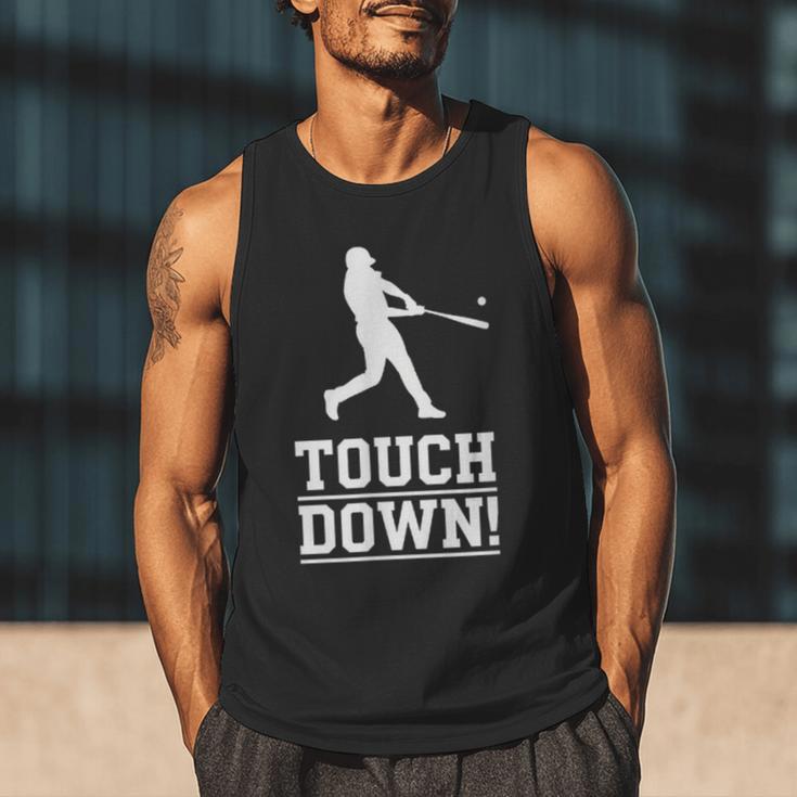 Touchdown Baseball Football Sports Men Tank Top