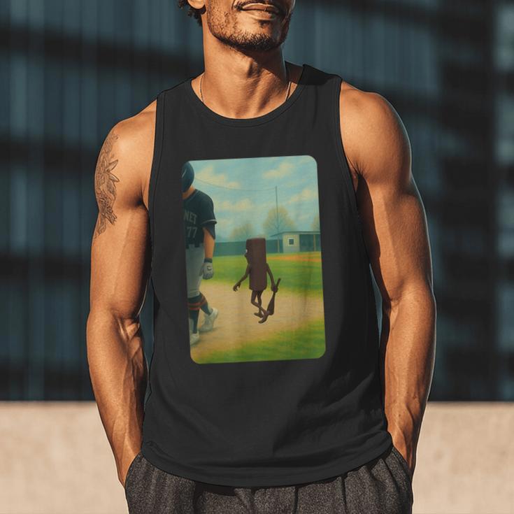 Tung Tung Tung Sahur Baseball Meme Men Tank Top Tung Tung Tung Sahur Baseball Meme Men Tank Top