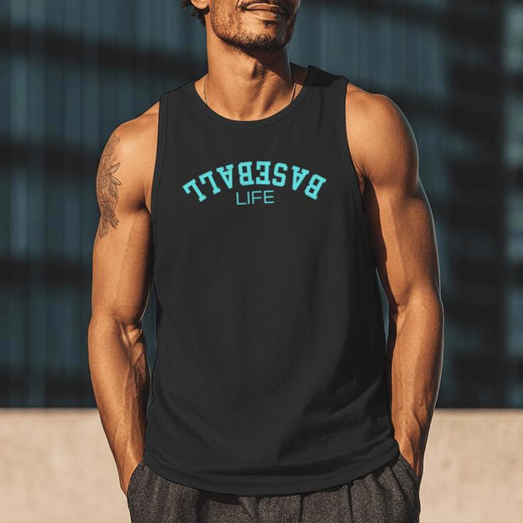 Upside Down Baseball Life Game Day Boys Girls Youth Men Tank Top Upside Down Baseball Life Game Day Boys Girls Youth Men Tank Top