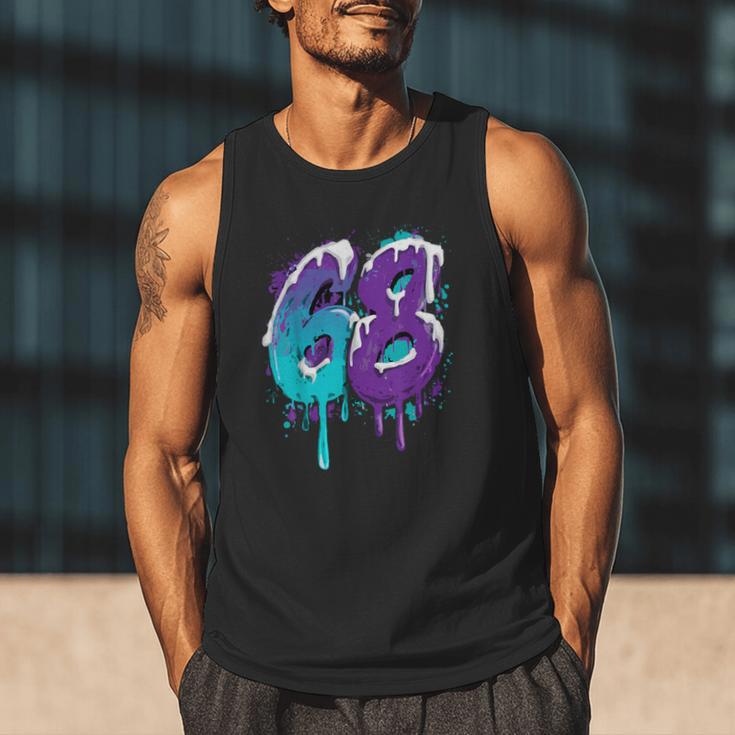 Vintage Baseball 68 Number Men Tank Top Vintage Baseball 68 Number Men Tank Top