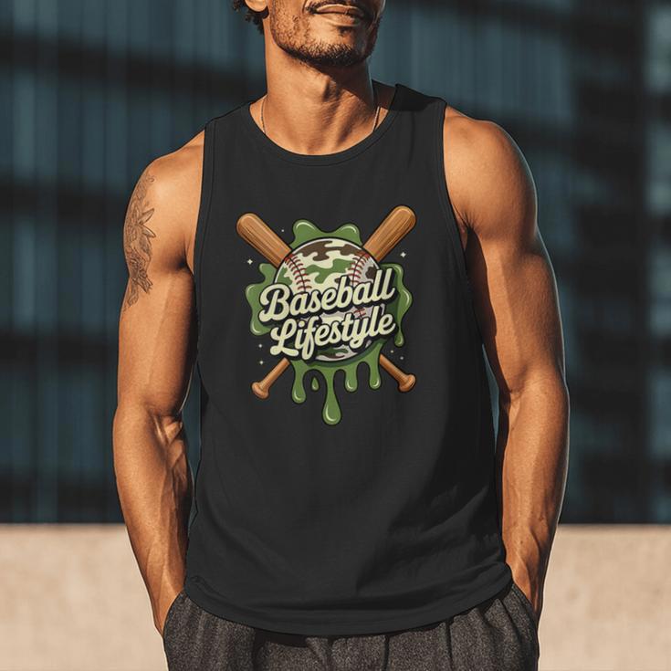 Women's Baseball Life Style 101 Apparel Youth Drip Baseball Boys Kid Men Tank Top