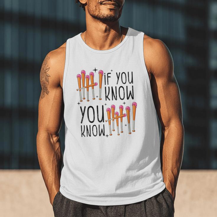 6 7 If You Know You Know Baseball Ice Cream Dip Men Tank Top 6 7 If You Know You Know Baseball Ice Cream Dip Men Tank Top