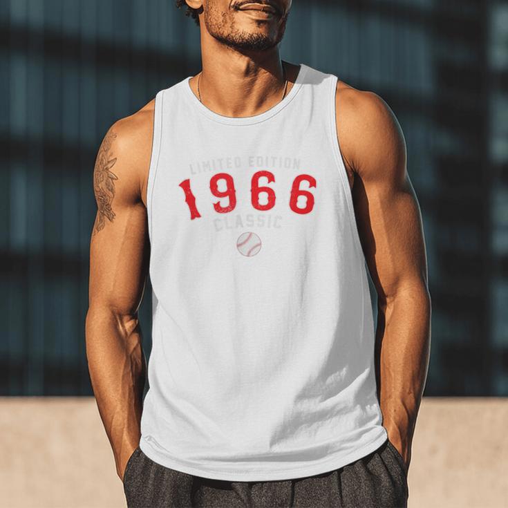 60 Year Old 1966 Classic Baseball 60th Birthday Men Tank Top 60 Year Old 1966 Classic Baseball 60th Birthday Men Tank Top