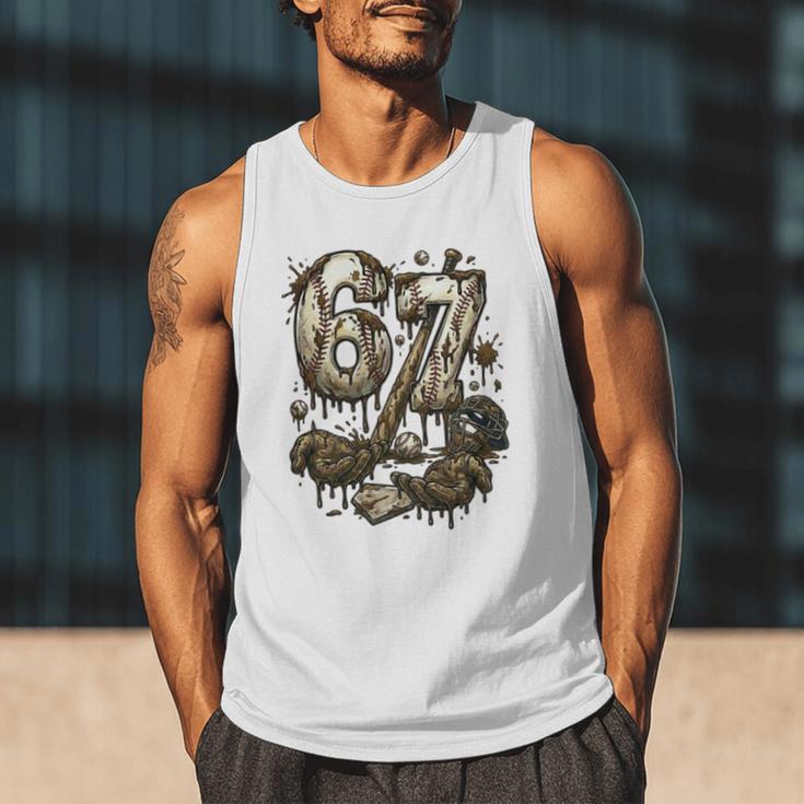 67 Baseball Six Seven Baseball 6 7 Kids Boys Girls Men Tank Top 67 Baseball Six Seven Baseball 6 7 Kids Boys Girls Men Tank Top