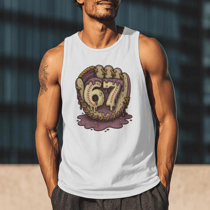 67 Ice Cream Drip Six Seven Baseball Premium Tri-Blend Men Tank Top