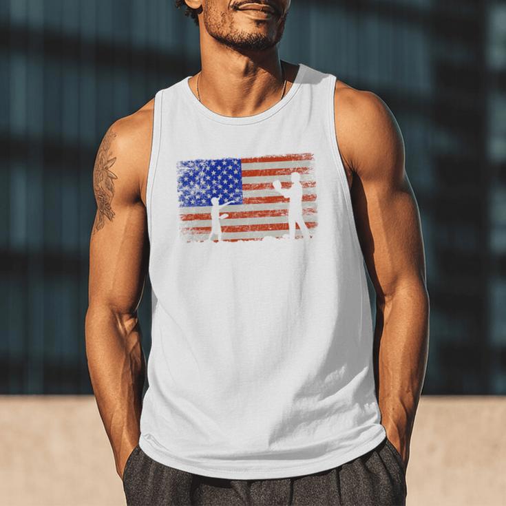 Baseball Coach Baseball Dad American Flag Premium Men Tank Top Baseball Coach Baseball Dad American Flag Premium Men Tank Top