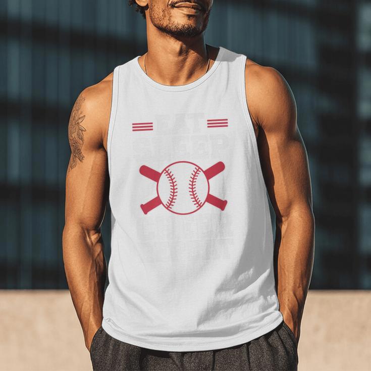 Baseball Dad Father Homerun Fathers Day Baseball Lovers Premium Men Tank Top
