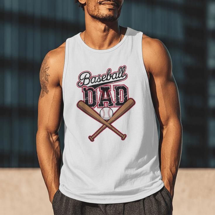 Baseball Dad Fathers Day Game Day Toddler Kids Sport Lovers Men Tank Top Baseball Dad Fathers Day Game Day Toddler Kids Sport Lovers Men Tank Top