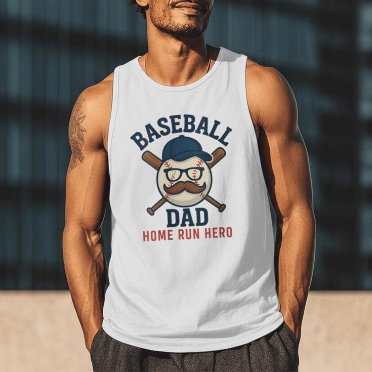 Baseball Dad Home Run Hero For Sports Dad Coach Men Tank Top Baseball Dad Home Run Hero For Sports Dad Coach Men Tank Top