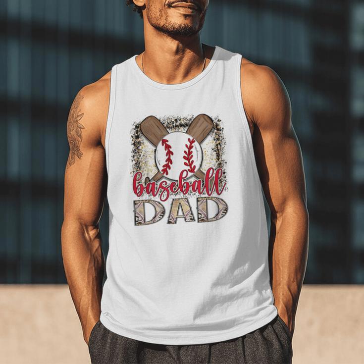 Baseball Dad Leopard Proud Ball Dad Game Day Men Tank Top Baseball Dad Leopard Proud Ball Dad Game Day Men Tank Top