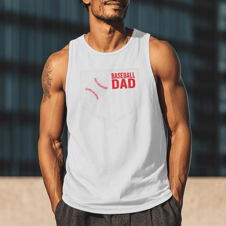 Baseball Dad Men USA American Flag Fathers Day 4th Of July Premium Men Tank Top Baseball Dad Men USA American Flag Fathers Day 4th Of July Premium Men Tank Top