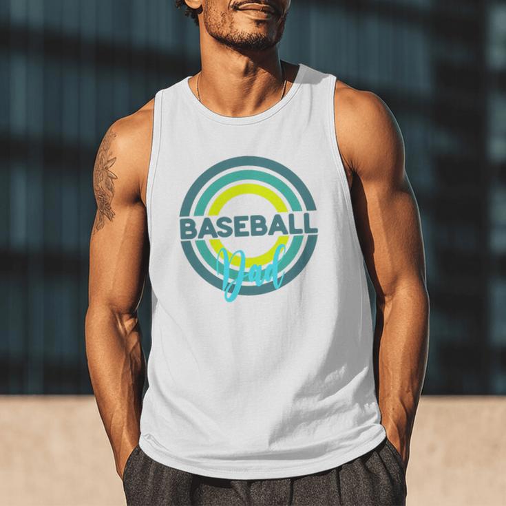 Baseball Dad With Modern Baseball Circles Premium Tri-Blend Men Tank Top Baseball Dad With Modern Baseball Circles Premium Tri-Blend Men Tank Top