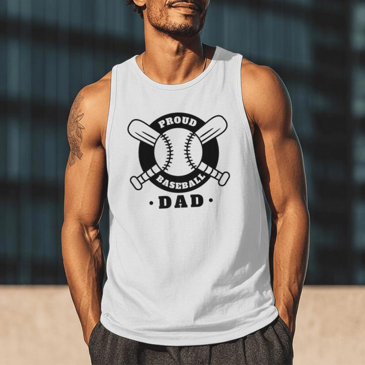 Baseball Dad Proud Baseball Dad Premium Men Tank Top