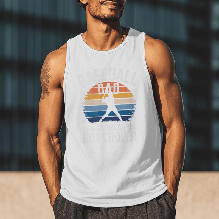 Baseball Dad Like a Regular Dad But Cooler Premium Men Tank Top Baseball Dad Like a Regular Dad But Cooler Premium Men Tank Top