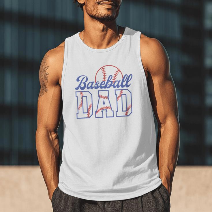 Baseball Dad Retro Baseball Dads Club Men Tank Top