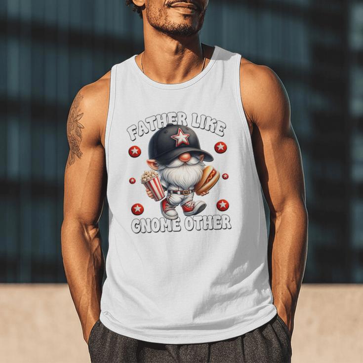 Baseball Dad Saying Hot Dog Gnome Pun For Fathers Day Premium Tri-Blend Men Tank Top Baseball Dad Saying Hot Dog Gnome Pun For Fathers Day Premium Tri-Blend Men Tank Top