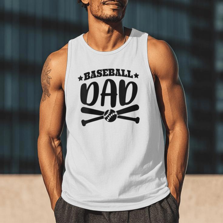 Baseball Dad Baseball Sports Men Tank Top