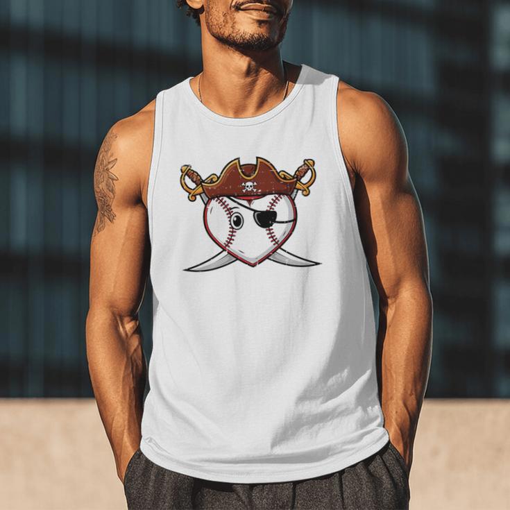 Baseball Heart Pirate Hat Crossed Swords Men Boys Kids Youth Premium Tri-Blend Men Tank Top Baseball Heart Pirate Hat Crossed Swords Men Boys Kids Youth Premium Tri-Blend Men Tank Top