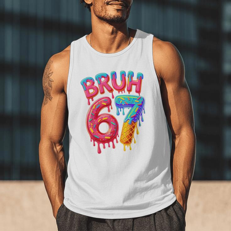 Bruh 67 Baseball Drip Number 67 Player 67th Birthday Men Tank Top Bruh 67 Baseball Drip Number 67 Player 67th Birthday Men Tank Top