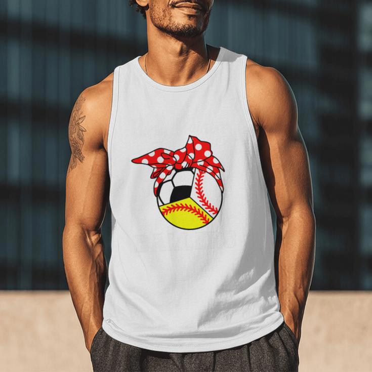 Busy Raising Ballers Baseball Softball Soccer Mom Premium Tri-Blend Men Tank Top Busy Raising Ballers Baseball Softball Soccer Mom Premium Tri-Blend Men Tank Top
