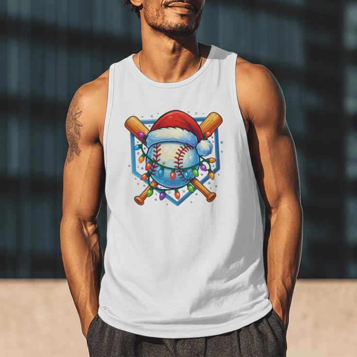 Christmas Baseball Drip For Boys Kids Ice Cream Drip Men Tank Top