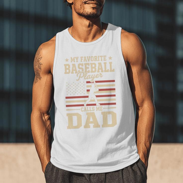 My Favorite Baseball Player Calls Me Dad Baseball Dad Premium Tri-Blend Men Tank Top My Favorite Baseball Player Calls Me Dad Baseball Dad Premium Tri-Blend Men Tank Top