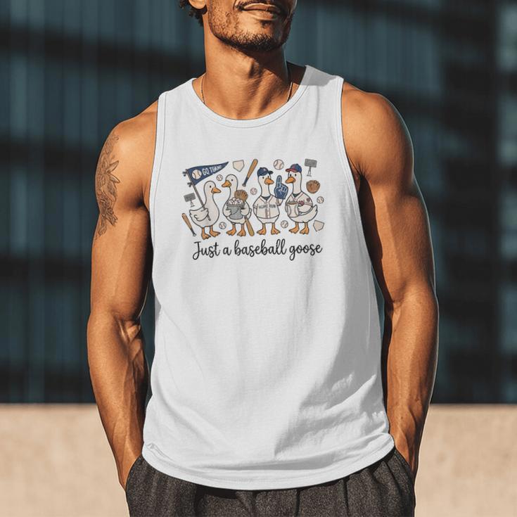Game Day Just A Baseball Goose Cute Duck Team Sports Men Tank Top Game Day Just A Baseball Goose Cute Duck Team Sports Men Tank Top