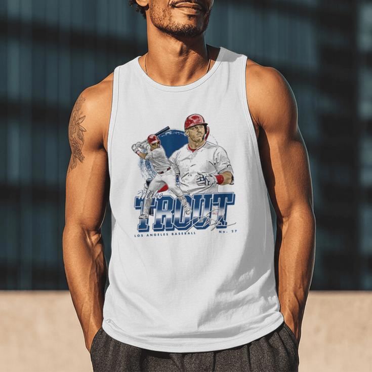 Mike Trout Los Angeles A MLB Baseball Players MLBMTR302N Men Tank Top Mike Trout Los Angeles A MLB Baseball Players MLBMTR302N Men Tank Top