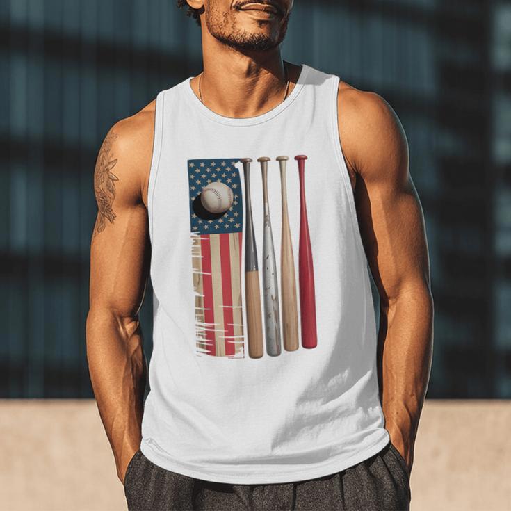 Patriotic USA Flag American Baseball Dad 4th Of July Premium Men Tank Top Patriotic USA Flag American Baseball Dad 4th Of July Premium Men Tank Top