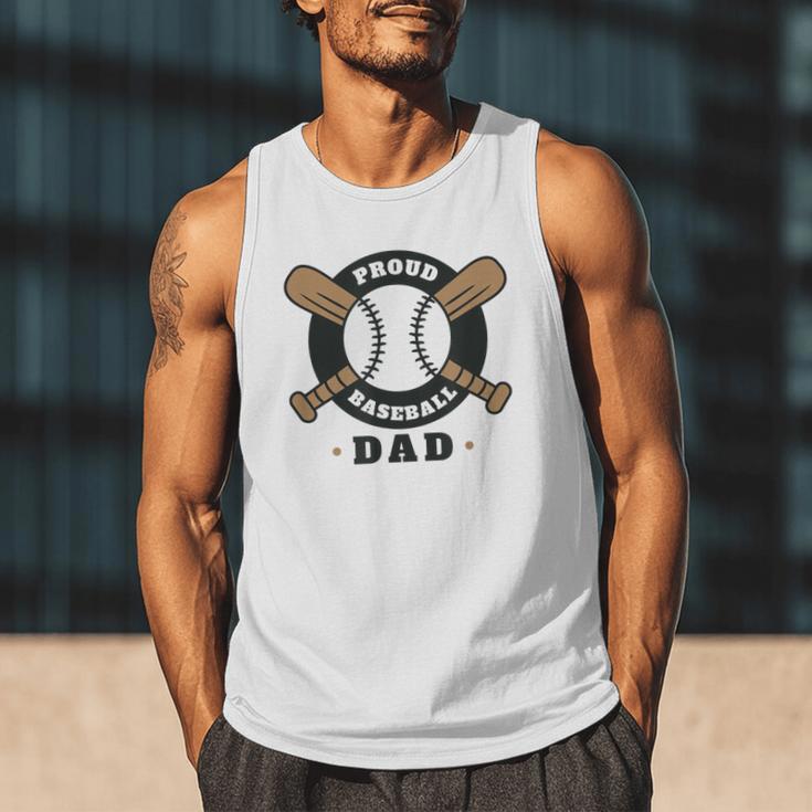 Proud Baseball Dad Men Tank Top Proud Baseball Dad Men Tank Top