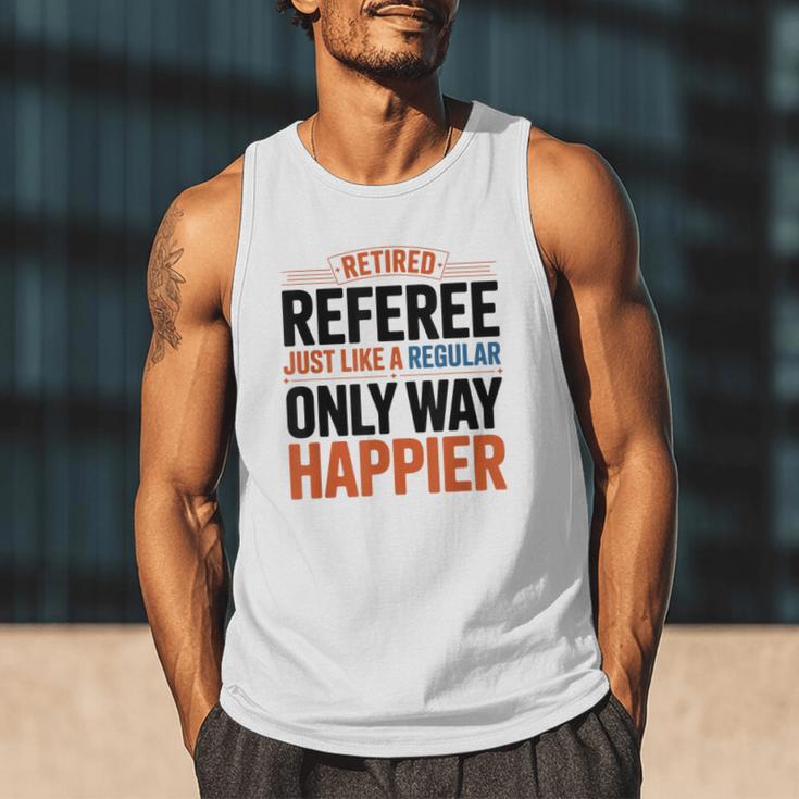 Retired Basketball Referee For Baseball Refs Men Tank Top Retired Basketball Referee For Baseball Refs Men Tank Top