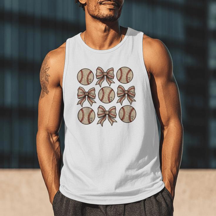 Soccer Bow Game Day Baseball Coquette Bow Women Girls Men Tank Top Soccer Bow Game Day Baseball Coquette Bow Women Girls Men Tank Top