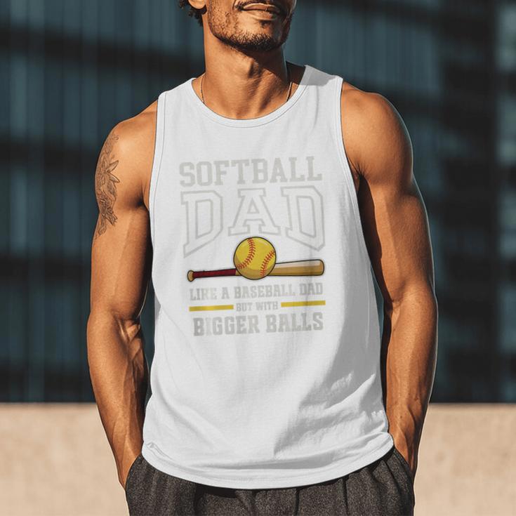 Softball Dad Sports Humor Like Baseball Dad With Big Balls Premium Tri-Blend Men Tank Top Softball Dad Sports Humor Like Baseball Dad With Big Balls Premium Tri-Blend Men Tank Top