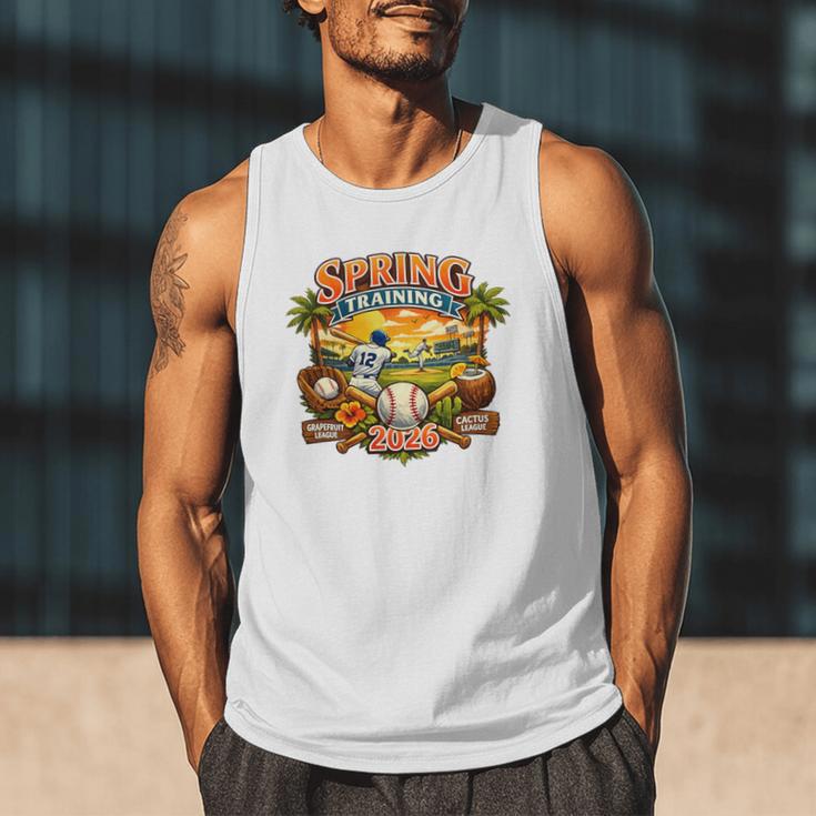 Spring Training 2026 Baseball Vintage Sunset Premium Tri-Blend Men Tank Top Spring Training 2026 Baseball Vintage Sunset Premium Tri-Blend Men Tank Top
