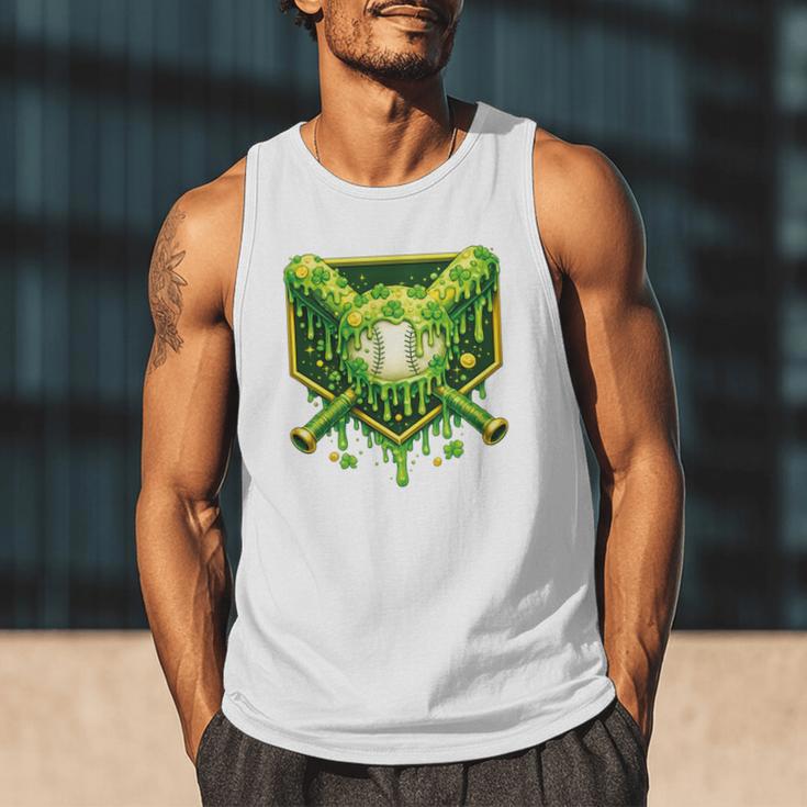 St Patrick's Day Baseball Boys Ice Cream Drip Youth Kids Premium Tri-Blend Men Tank Top St Patrick's Day Baseball Boys Ice Cream Drip Youth Kids Premium Tri-Blend Men Tank Top
