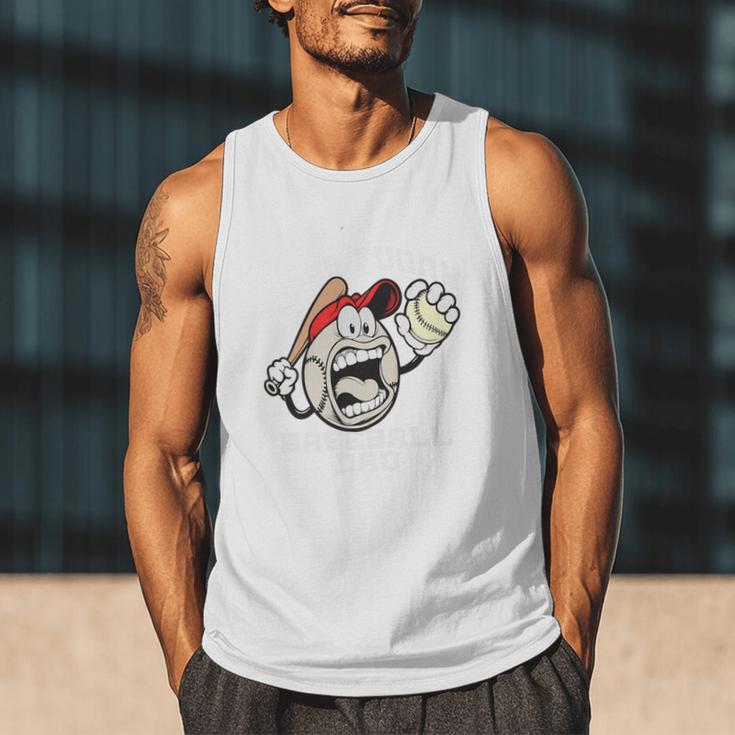 Super Baseball Dad Premium Men Tank Top Super Baseball Dad Premium Men Tank Top
