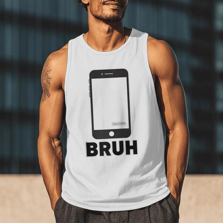 Texted First Bruh Seen Message Valentine's Day Humor Raglan Baseball Tee Men Tank Top Texted First Bruh Seen Message Valentine's Day Humor Raglan Baseball Tee Men Tank Top