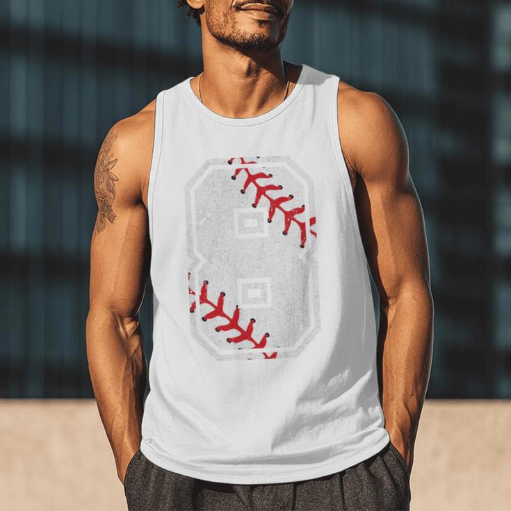 Vintage Baseball 8 Jersey Number 8 Men Tank Top Vintage Baseball 8 Jersey Number 8 Men Tank Top
