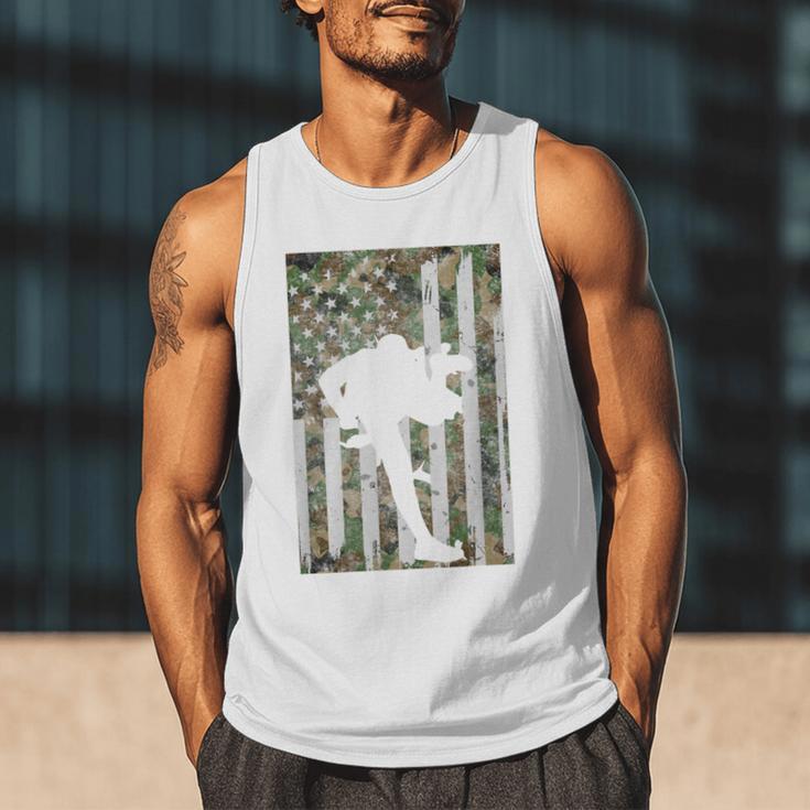 Vintage Baseball US Camouflage Flag Tee Baseball Dad Player Premium Tri-Blend Men Tank Top Vintage Baseball US Camouflage Flag Tee Baseball Dad Player Premium Tri-Blend Men Tank Top