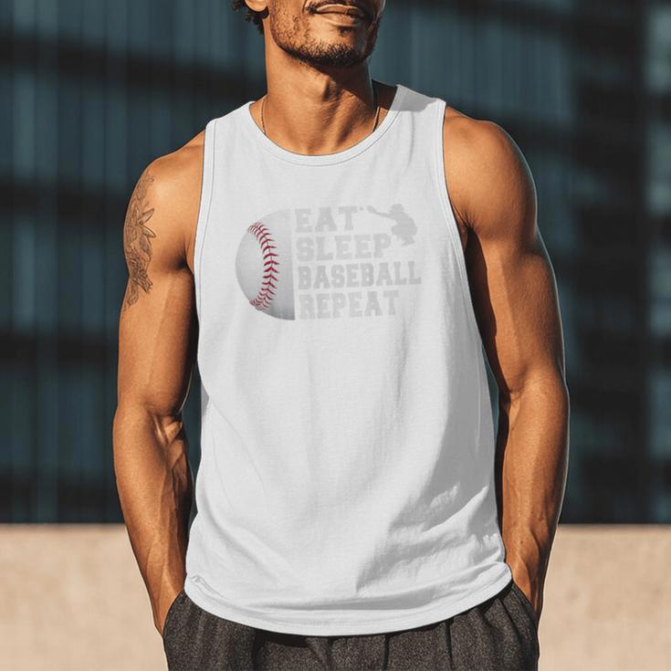 Youth Eat Sleep Baseball Repeat Catcher Boys Men Men Tank Top Youth Eat Sleep Baseball Repeat Catcher Boys Men Men Tank Top