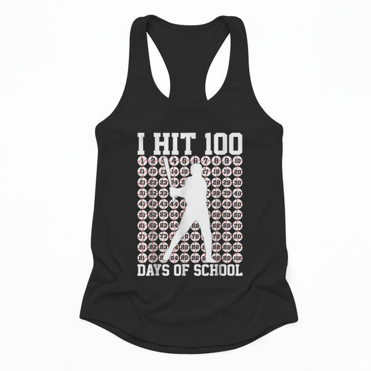 100 Days Of School Boys Kids 100th Day Balls For Baseball Flowy Tank