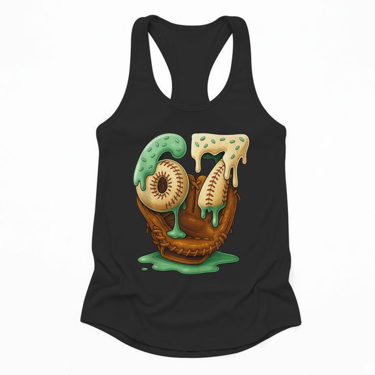 67 Ice Cream Drip Six Seven Baseball Flowy Tank