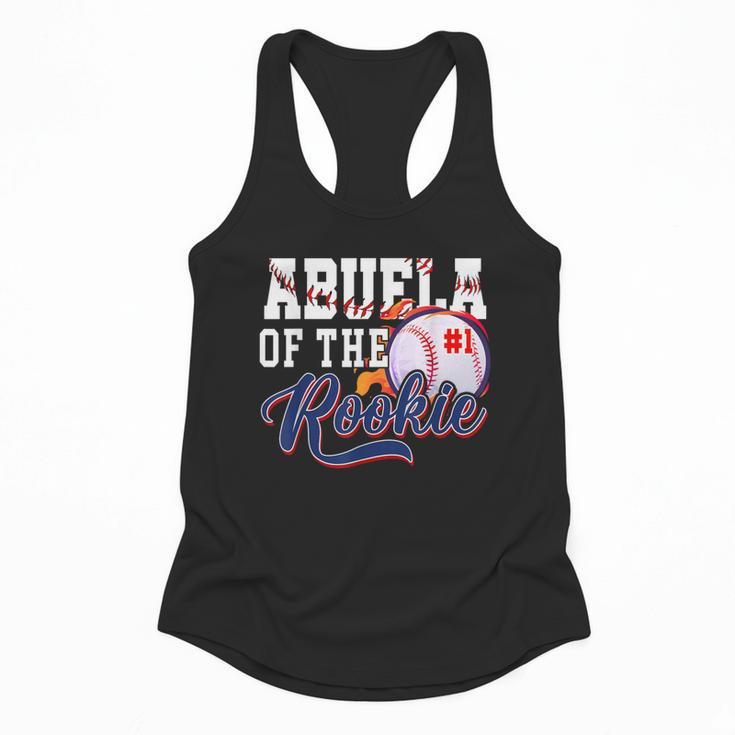 Abuela Rookie Of Year 1st Birthday Baseball Theme Matching Flowy Tank